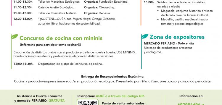 Programación IIFERIABIO_MINIFEST Programación IIFERIABIO_MINIFEST