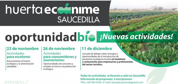 Huerta Saucedilla - Actividades para empresarios y profesionales del sector turístico Huerta Saucedilla - Actividades para empresarios y profesionales del sector turístico