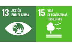 ODS 13. Acción por el clima / ODS 15. Vida de ecosistemas terrestres
