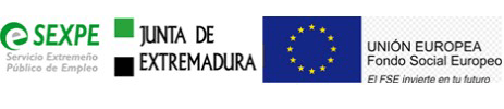 SEXPE, JUNTA DE EXTREMADURA, UNIÓN EUROPEA